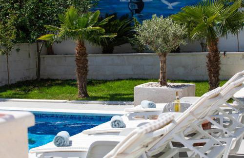 Lux apartment Sara with heated pool and jacuzzi - Foto 29