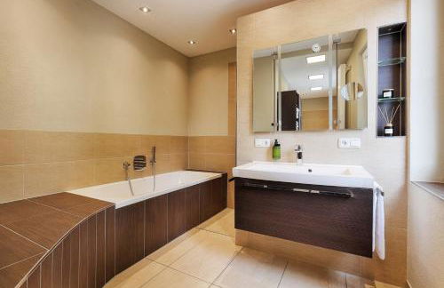 Ferienwohnung Fischzucht - Sauna, große Dachterrasse, 3 Schlafzimmer - by homekeepers - Foto 13