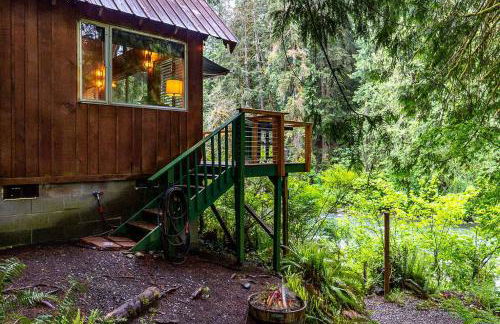 Luna's A-Frame - River & Spa - Foto 31