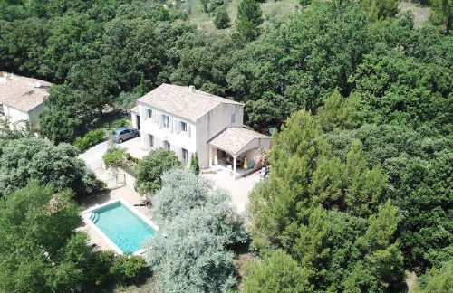 Maison de vacances avec piscine privative, Oustau des Oliviers vue dominante Colorado provençal - Foto 1
