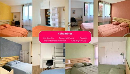 Appartement 4 chambres Idéal 24h moto & voiture - Foto 3