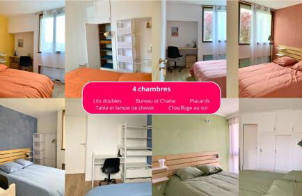 Appartement 4 chambres Idéal 24h moto & voiture - Foto 3