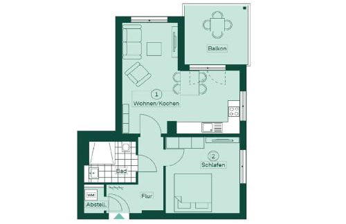 Apartment "Sonnendeck" - Haffresidenz - Foto 11