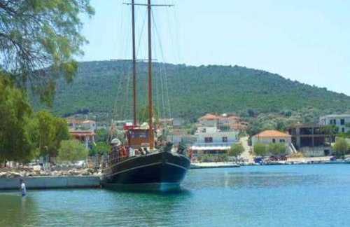 White Villa in Olive trees and Seaview to Panagia - Foto 47