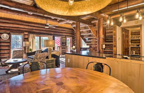 Classic Colorado Log Home with Mountain Views! - Foto 7