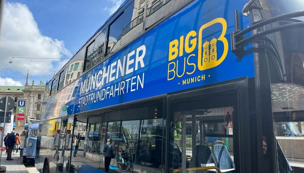 Uma das paradas do ônibus turístico