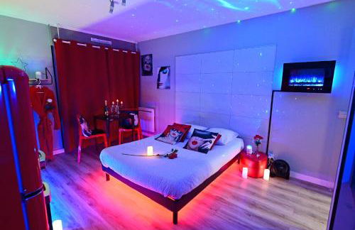 Grand Studio BISCARROSSE PLAGE Une nuit A 2 avec Sauna Luxe, Balnéo, Océan rien que pour vous - Foto 13