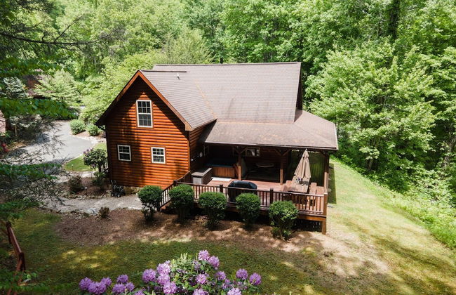 Tree Top Lodge - Gorgeous Lake Cabin With Hot Tub & Magnificent Views Of Forests And Mountains! 3 Bedroom Cabin by Redawning - Foto 61