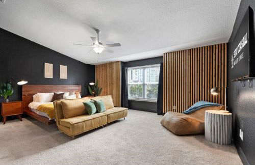 7 beds Nerf Wall Arcade 4 min Walk 2 Beach! - Foto 3