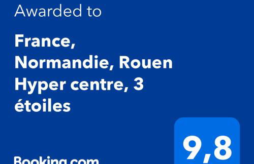 France, Normandie, Rouen Hyper centre, 3 étoiles - Foto 11