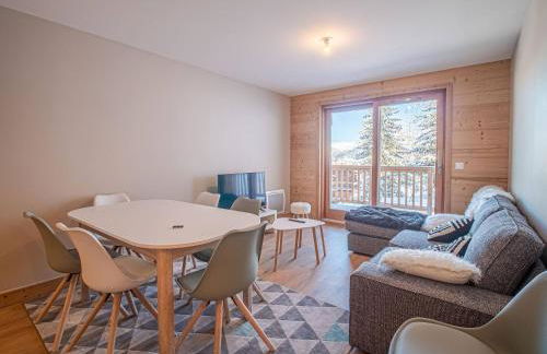 Appartement neuf 6 pers, pied de pistes avec parking, Valmorel - FR-1-356-521 - Photo 1