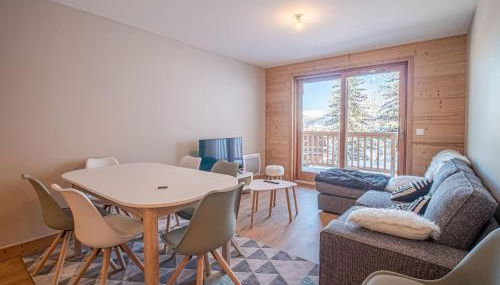 Appartement neuf 6 pers, pied de pistes avec parking, Valmorel - FR-1-356-521 - Foto 1