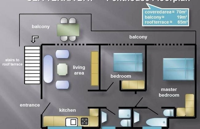 Stunning Rooftop Terrace Between sea and Mountains - Foto 5