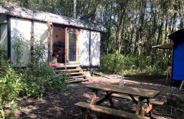 Nightingale Camp private Glamping with hot tub - Foto 17