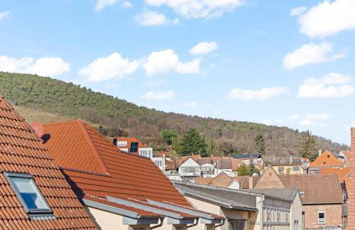 1-2 Personen - Parkplatz - Fahrradgarage - Zentrum - Küche - Balkon - WLAN - Klima - Foto 36