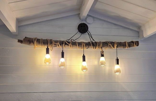 Coastal Cosy Cabin With hot tub - Foto 16