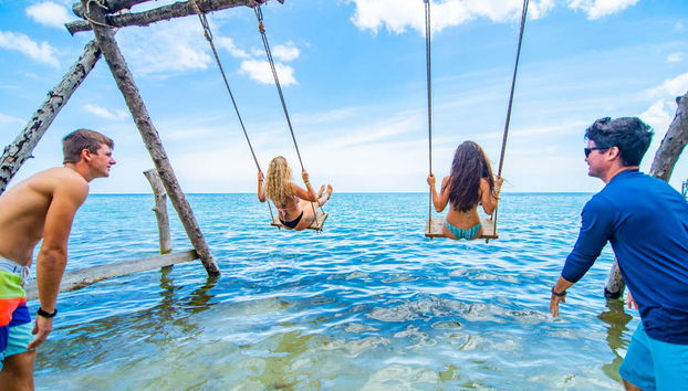 Chukka Ocean Outpost Day Trip - Photo 5, Hop on the sea swing