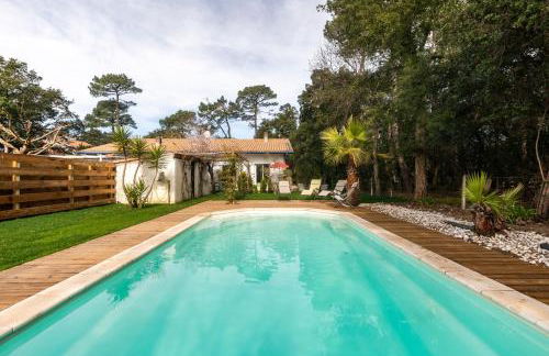 Landaise le lagunak avec piscine chauffée à 900 M de la plage - Foto 3