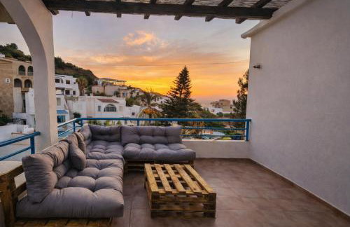 Quiet Mojacar 5p Sea View Terrace, Sunsets & Pool - Foto 1