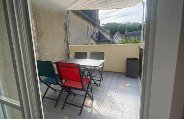 La vie est belle - centre d'Arromanches, terrasse - Foto 12