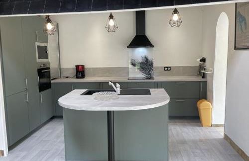 Maison vacances 6 pers, piscine privée, Sarzeau - FR-1-775-54 - Foto 8