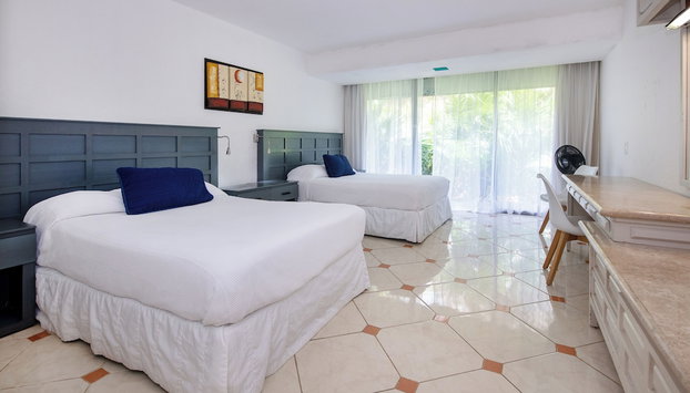 Cancun Jr Suite en resort vista al mar - Foto 2, Habitación