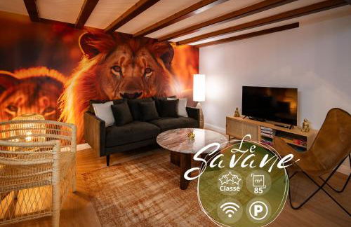 Le Savane - Grand Triplex Confort & Chaleureux, 2 Salons - Photo 1