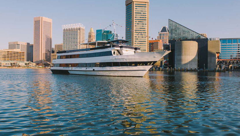 Enjoying the boat ride