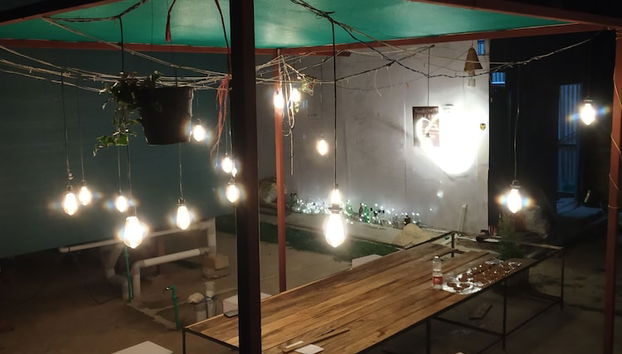 Sala de estar do lobby