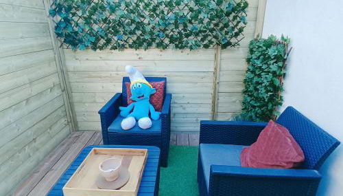 Gîte du stade Le Studio cour parking et piscine partagee - Foto 2