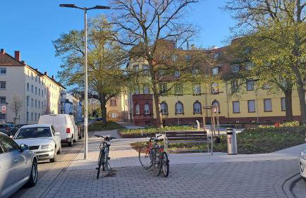 Wohnung Medicus, 3 ZKB, Balkon, Garten, nähe Stadtpark, ruhig - Foto 13
