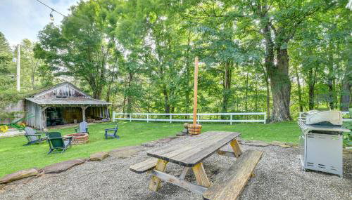 Game Room and Fire Pit Peaceful Catskills Farmhouse - Foto 3