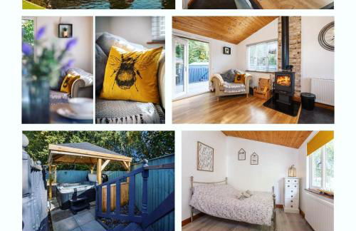 family honeybeelodge york Hot Tub and wood burner - Foto 1