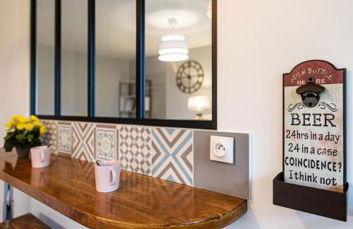 Le petit Barclay - Appartement privé de 45 m2 - 2 a 4 personnes - Parking gratuit - Foto 8