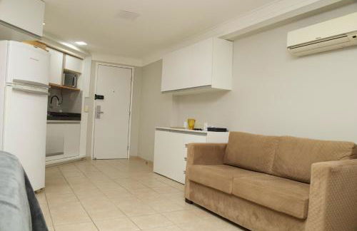 2704 Flat Beira Mar Av Boa viagem Vista Deslumbrante e com cozinha - Foto 24