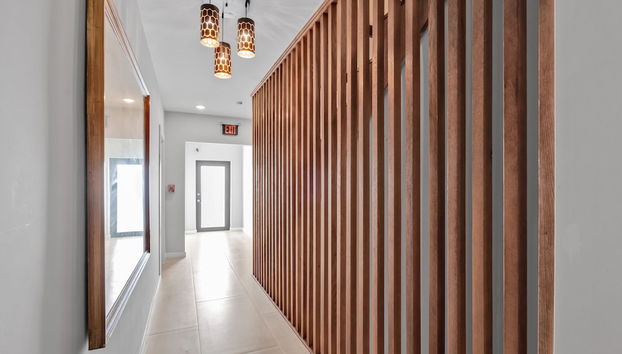 Zona de estar del vestíbulo