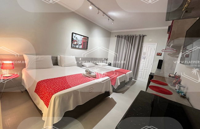 Flat Perfeito Amarilis Riviera São Loure - Foto 1