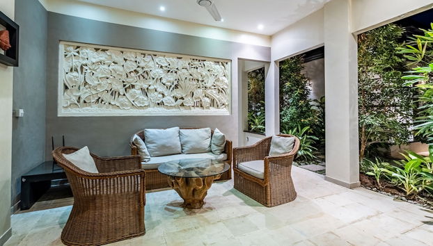 Sala de estar do lobby