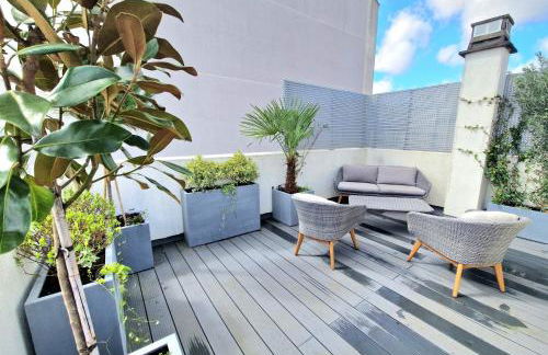 Le Rooftop Suresnes Paris La Défense - Spacieux Duplex 100 m2 Terrasse - Foto 2