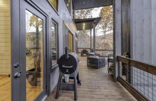 Modern Rustic Cabin with Sprawling Views and Hot Tub - Foto 45