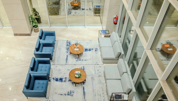 Sitzecke in der Lobby