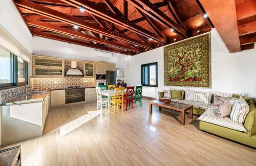 SunKeramos Retreat - "Free" Heated Pool Private Villa - Foto 18