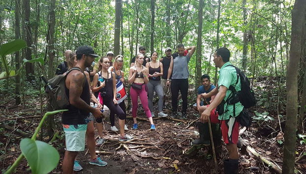 Explorando el bosque del volcán Arenal