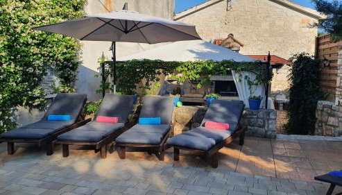 Villa Kažun with private pool and two gardens - Foto 5, sunbed