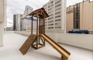 Studio novo e amplo no Centro com ar e home office - Photo 33