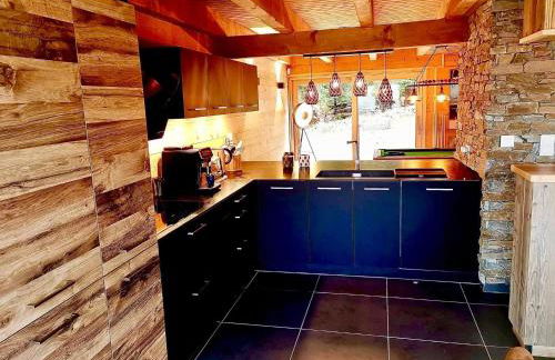 Nouveau Chalet M.META 12 pers sauna,jacuzzi,billard - Foto 58