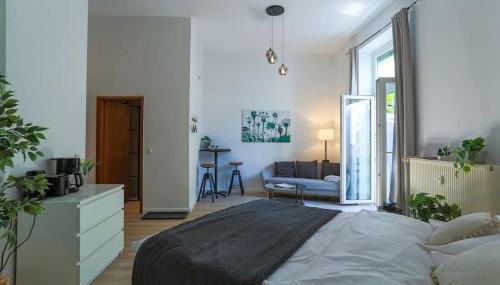 Cozy-Livings Altbau mit Terrasse und Küche am Stadtpark - Foto 3