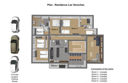 Résidence Les Voroches - Foto 12