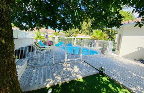 Villa Bassin d Arcachon 7pers piscine chauffée - Foto 29