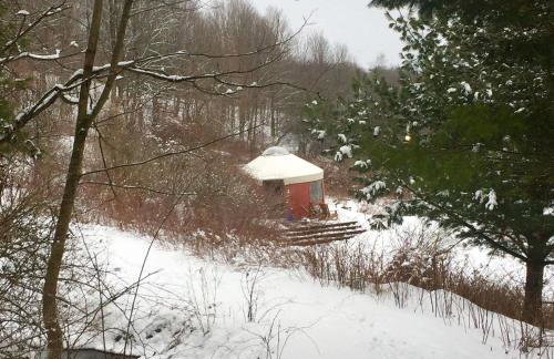 Modern Countryside Yurt Rental in Waterville, Upstate New York - Foto 20